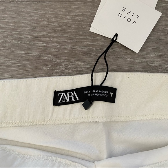 Zara Asymmetric Linen Blend Skirt - Picture 13 of 14